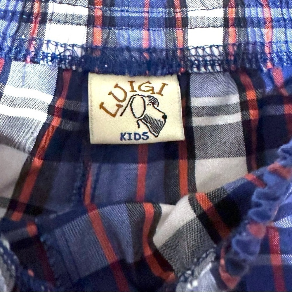 Luigi Kids Boys Plaid Shorts (Size 3T) - Classic & Comfortable! - Picture 3 of 4